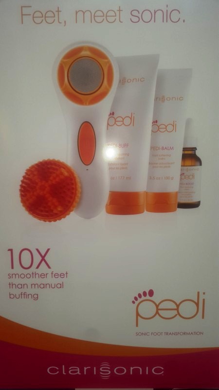 Clarisonic Pedi Feet,Meet Sonic